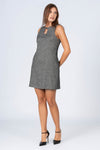 Abito corto con cut-out - ABITO BEDAX