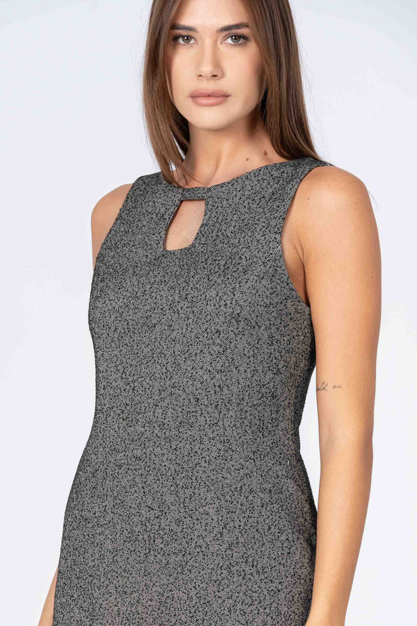 Abito corto con cut-out - ABITO BEDAX