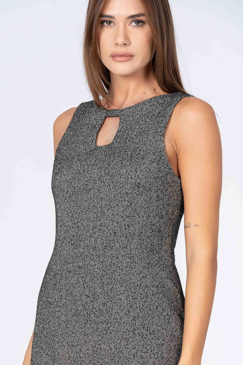 Abito corto con cut-out - ABITO BEDAX