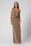Abito monospalla con cut-out - Abito REWENX