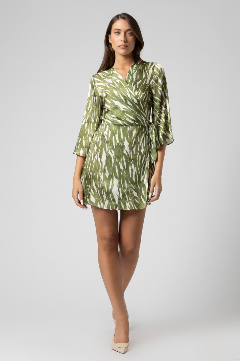 Abito corto con stampa foliage - Abito ARTASX