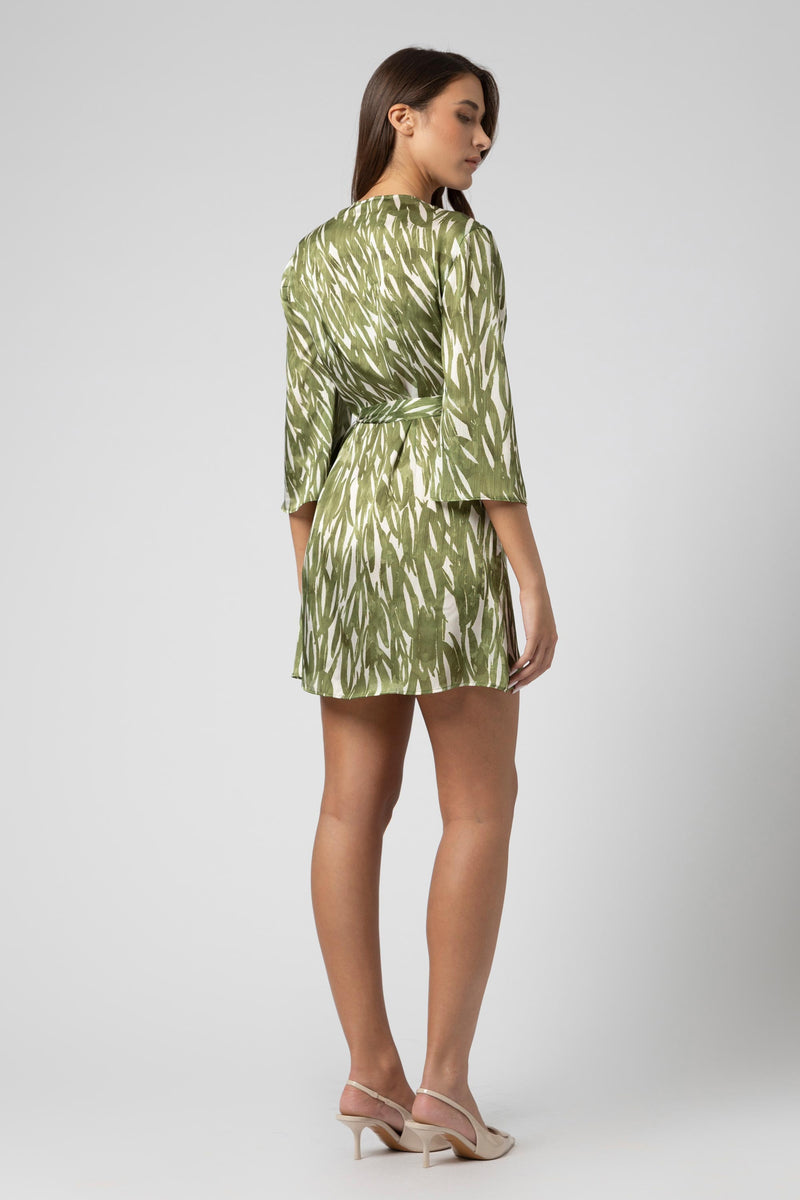 Abito corto con stampa foliage - Abito ARTASX