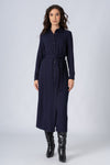 Robe longueur midi avec manches longues - ROBE FALRANX