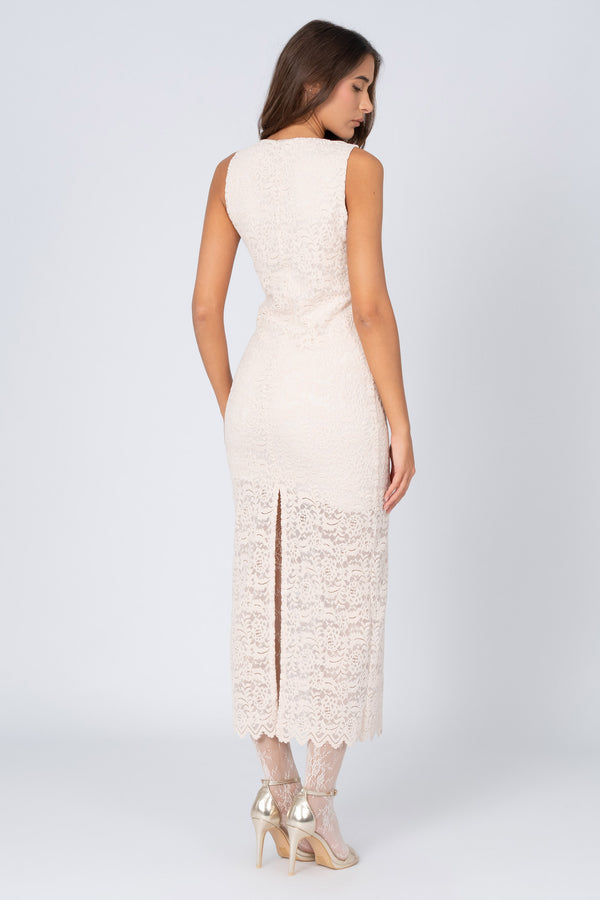 Abito lungo in pizzo - Abito COKYX Kocca RTW