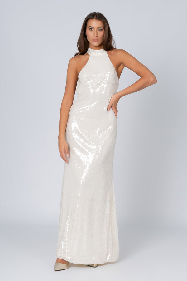 Abito lungo con paillettes - Abito SHINEX Kocca RTW