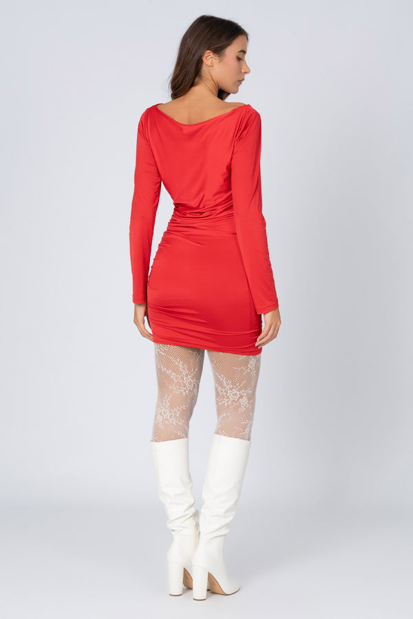 Abito corto con drappeggio laterale - Abito JESSICAX Kocca RTW