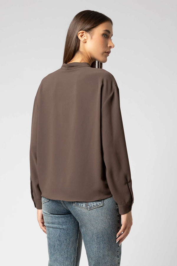 Blusa con colletto a fiocco - Blusa WORRYX