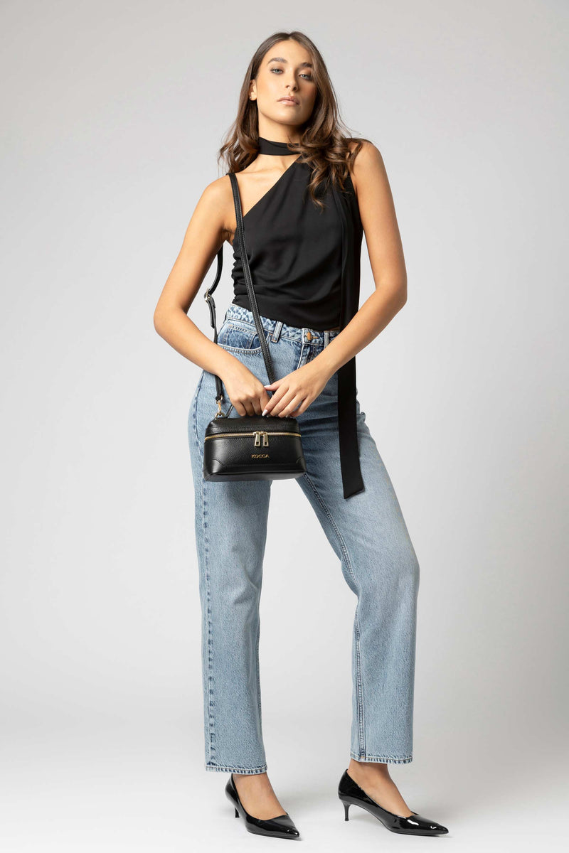 Haut sans manche asymétrique col noué - Blouse  JAPAX