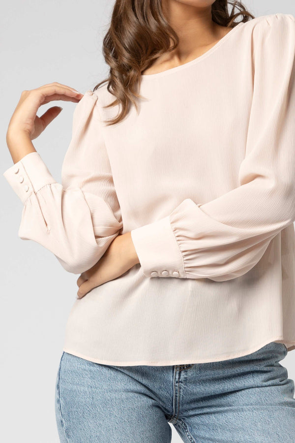 Blusa con maniche balloon - Blusa  XENIAX