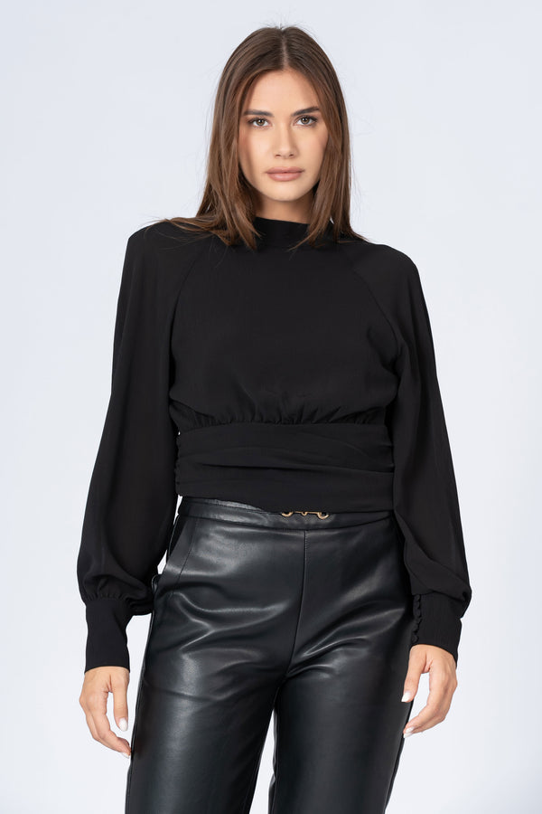 Blusa con scollo sulla schiena - BLUSA  MEFRUX