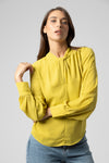 Blusa con scollo rotondo - Blouse MIENNX
