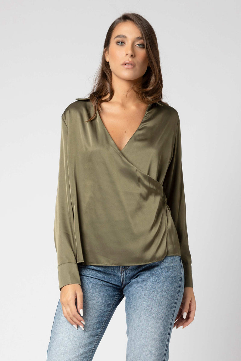 Blusa con incrocio - Blusa  SHELLYX