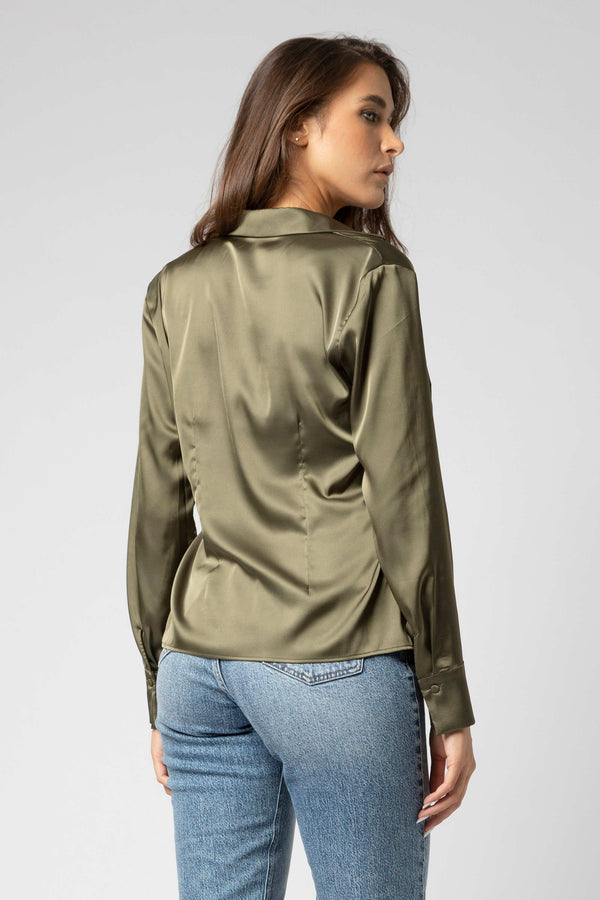 Blusa con incrocio - Blusa  SHELLYX