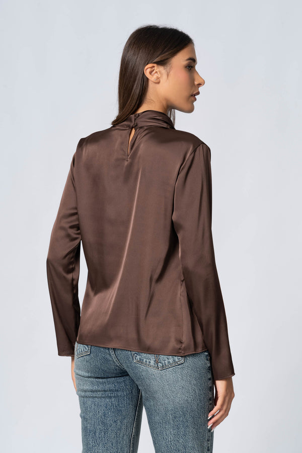 Blusa con collo morbido - Blusa  PATRICIAX