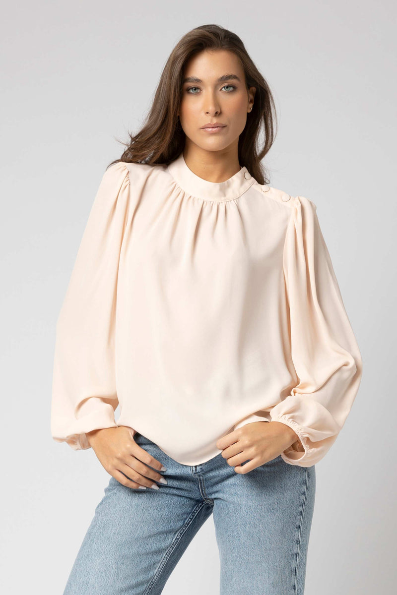 Blouse avec manches longues fluides - Blouse  MAEYAX