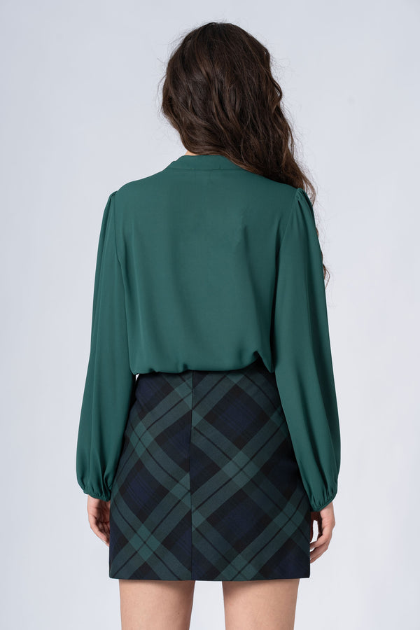 Blusa con collo alto - Blusa  MAEYAX