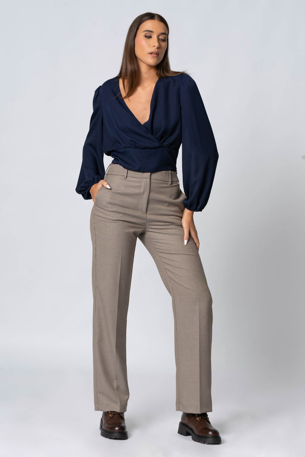 Blusa con scollo a V - Blusa  WADYNX