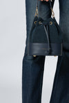 Borsa a secchiello in pelle - Borsa AXTONX