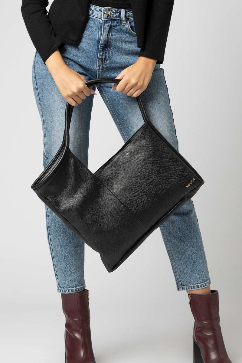 Borsa maxi in pelle - Borsa STEFANX