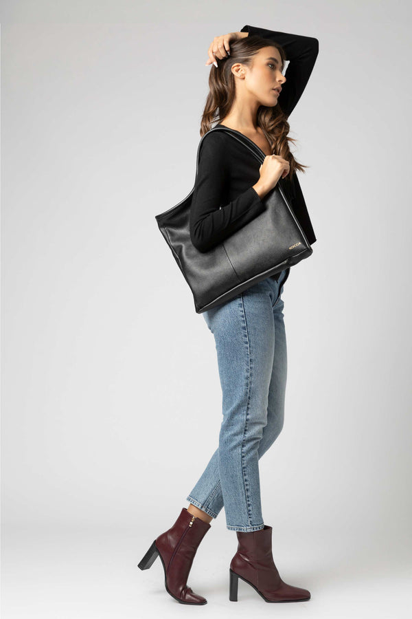 Borsa maxi in pelle - Borsa STEFANX
