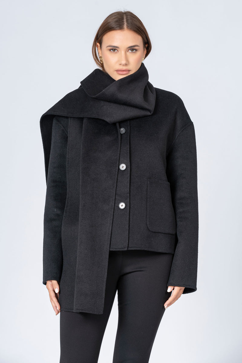 Cappotto corto con tasconi - CAPPOTTO APICUARAX