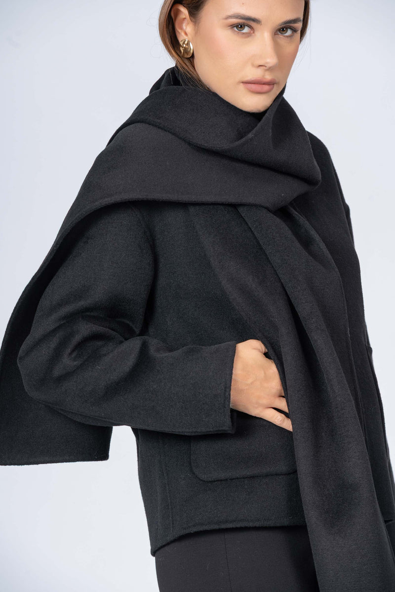 Cappotto corto con tasconi - CAPPOTTO APICUARAX