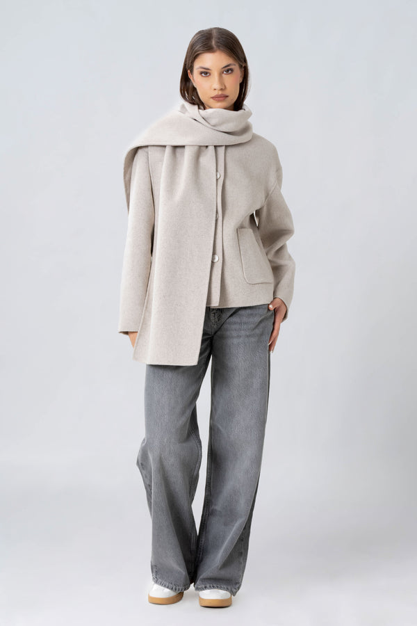 Cappotto corto con tasconi - CAPPOTTO APICUARAX