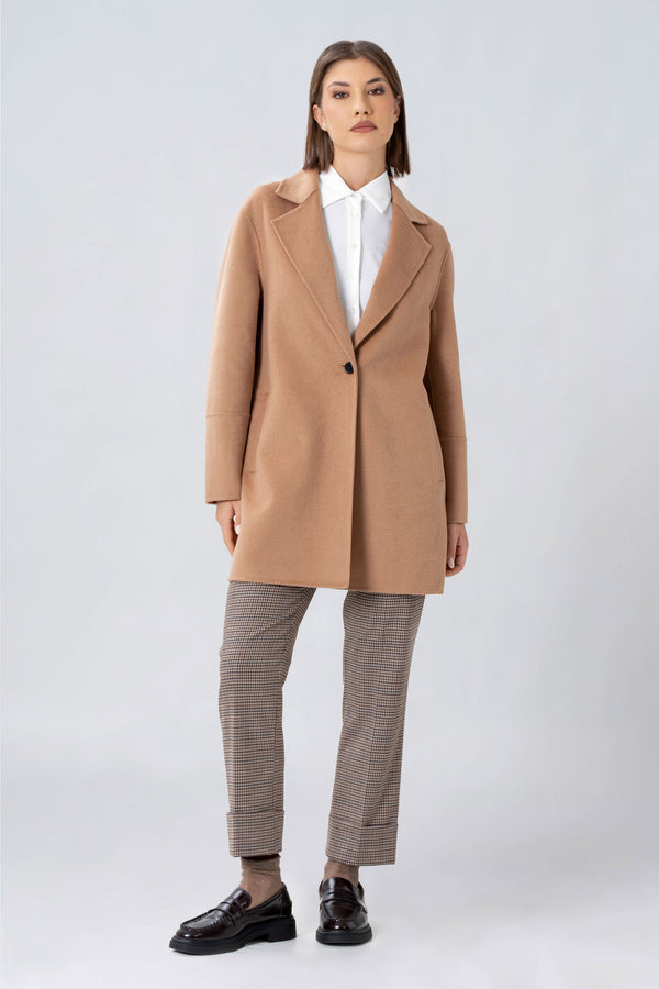 Cappotto con revers ampi - CAPPOTTO ABICAX