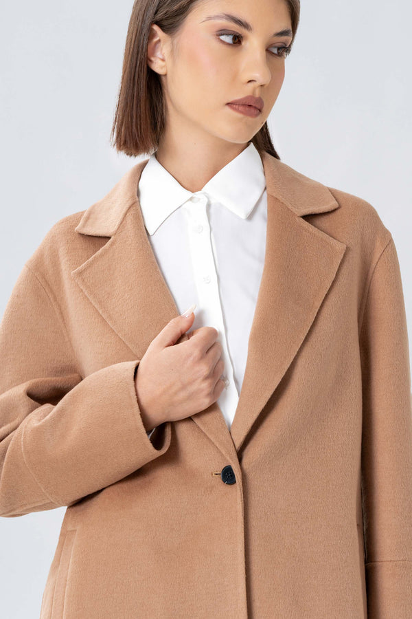 Cappotto con revers ampi - CAPPOTTO ABICAX