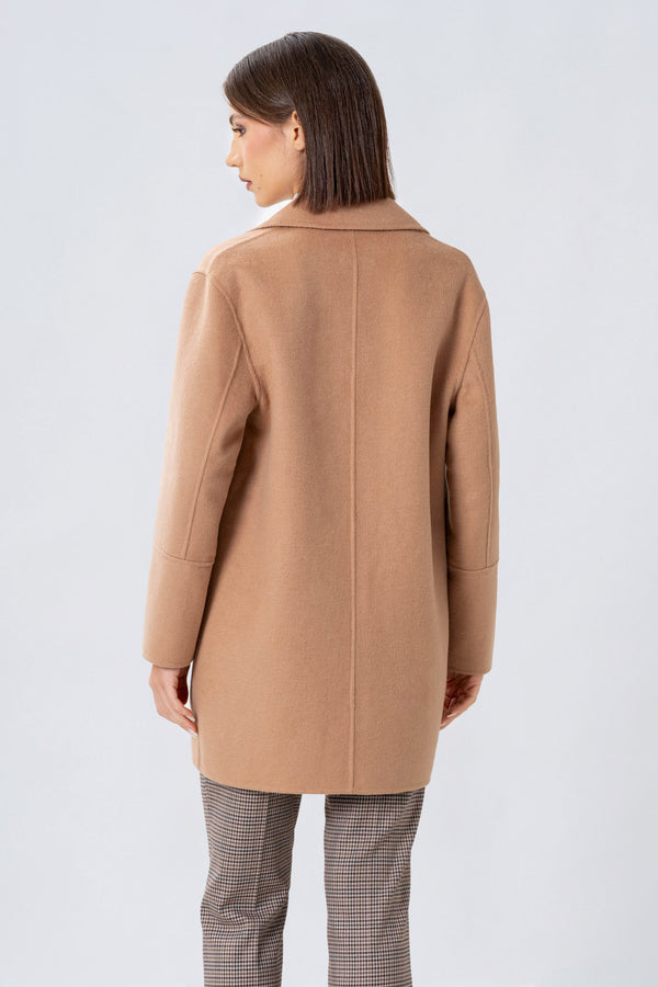 Cappotto con revers ampi - CAPPOTTO ABICAX