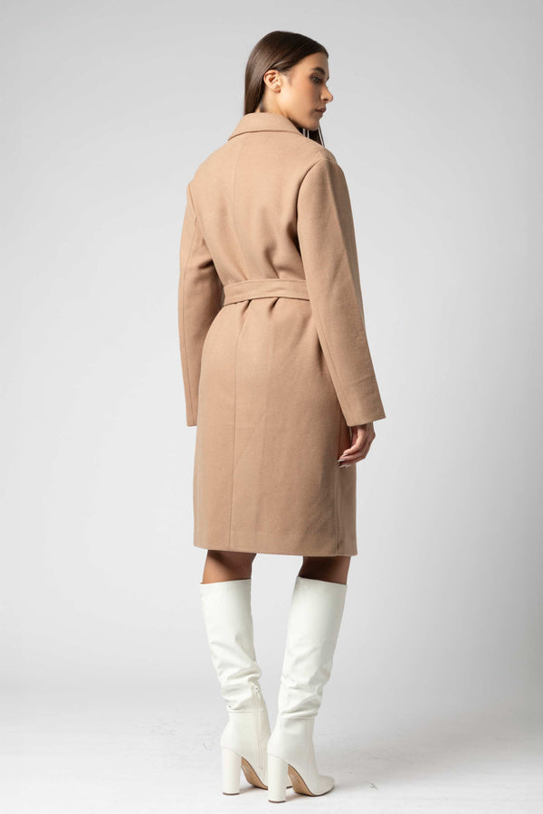 Cappotto con cintura e revers - Cappotto KILINIAX