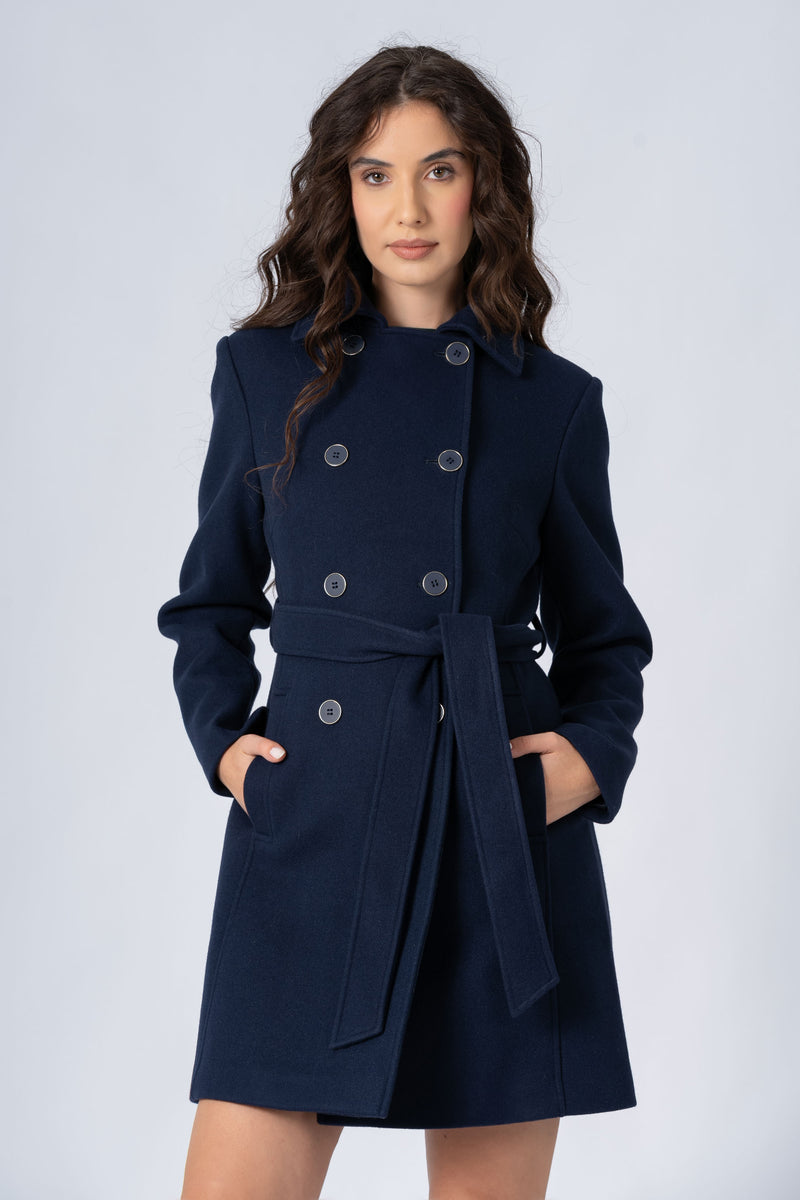 Cappotto corto doppiopetto - CAPPOTTO AZDIRX