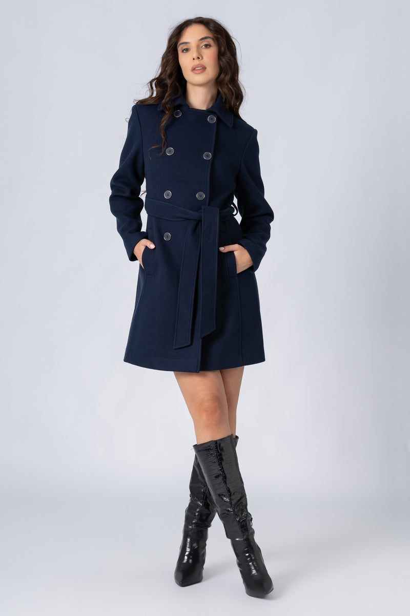Cappotto corto doppiopetto - CAPPOTTO AZDIRX