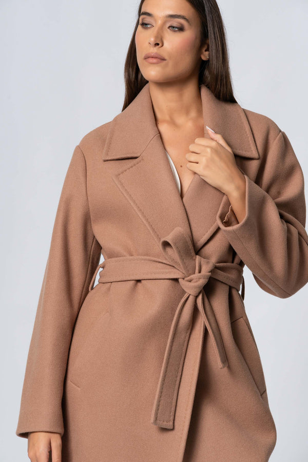 Cappotto midi con cintura - Cappotto TANNIRX
