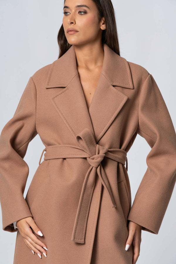 Cappotto midi con cintura - Cappotto TANNIRX