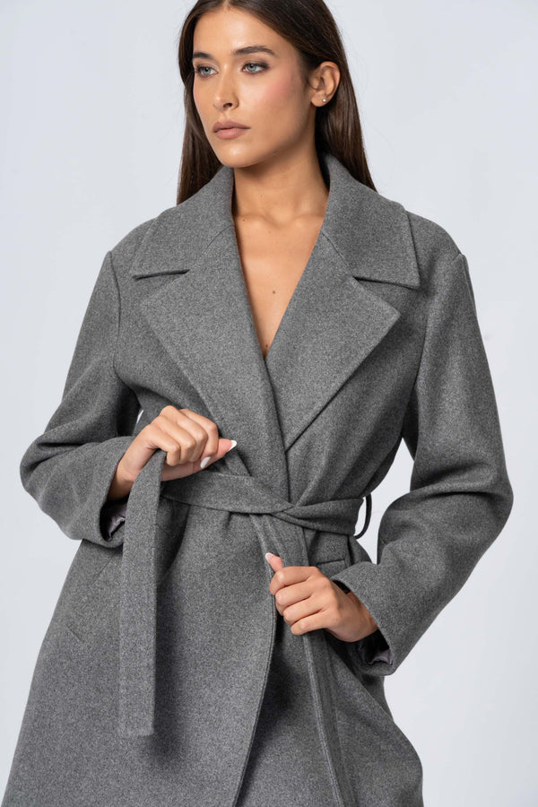 Cappotto midi con cintura - Cappotto TANNIRX