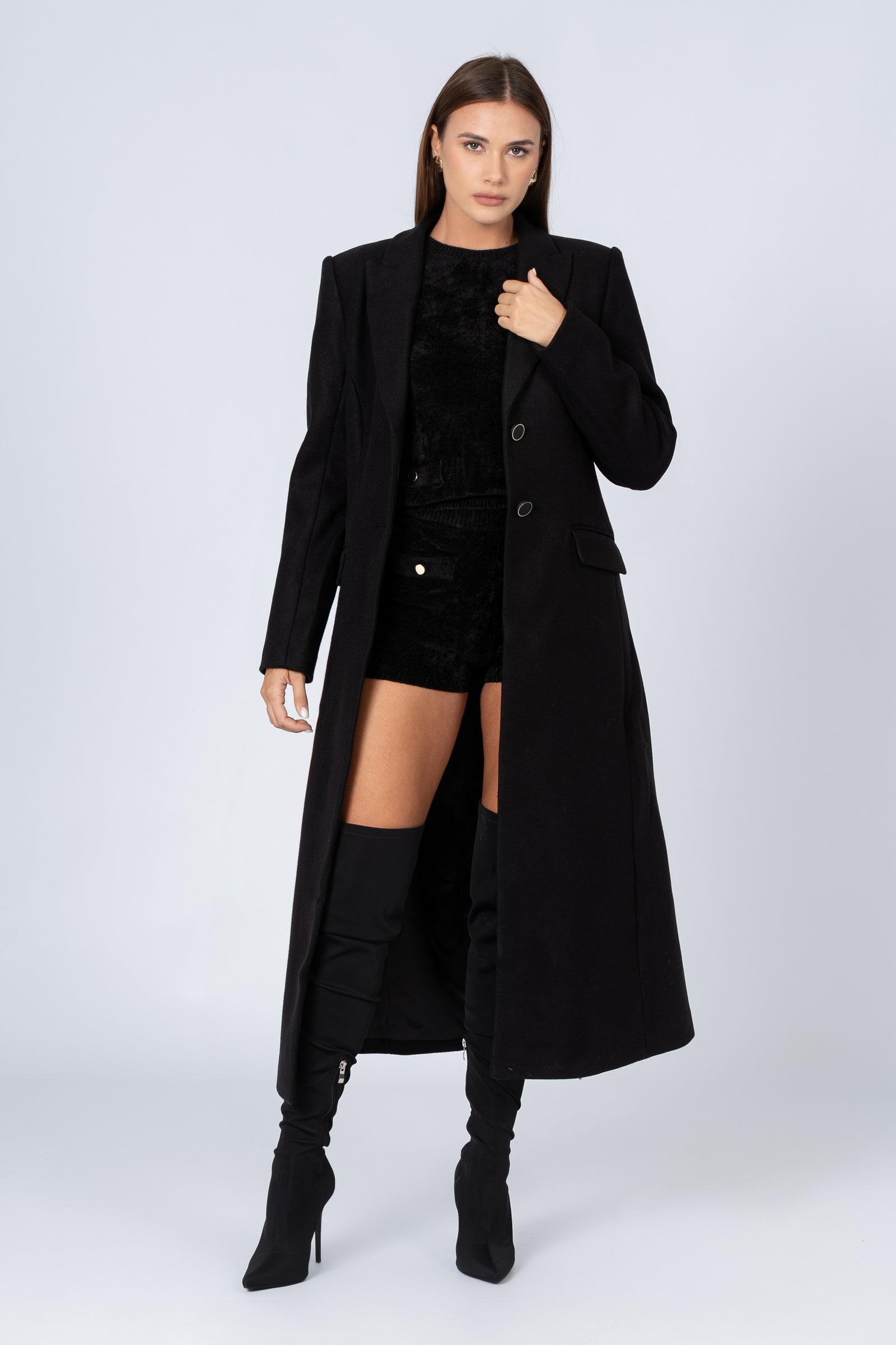 【新品】Her lip to Capucines Long  Coat herlipto 𝖢𝗈𝗆𝗂𝗇𝗀 𝗍𝗈 𝗒𝗈𝗎 𝗌𝗈𝗈𝗇… 𝖫𝖺𝗎𝗇𝖼𝗁𝗂𝗇𝗀