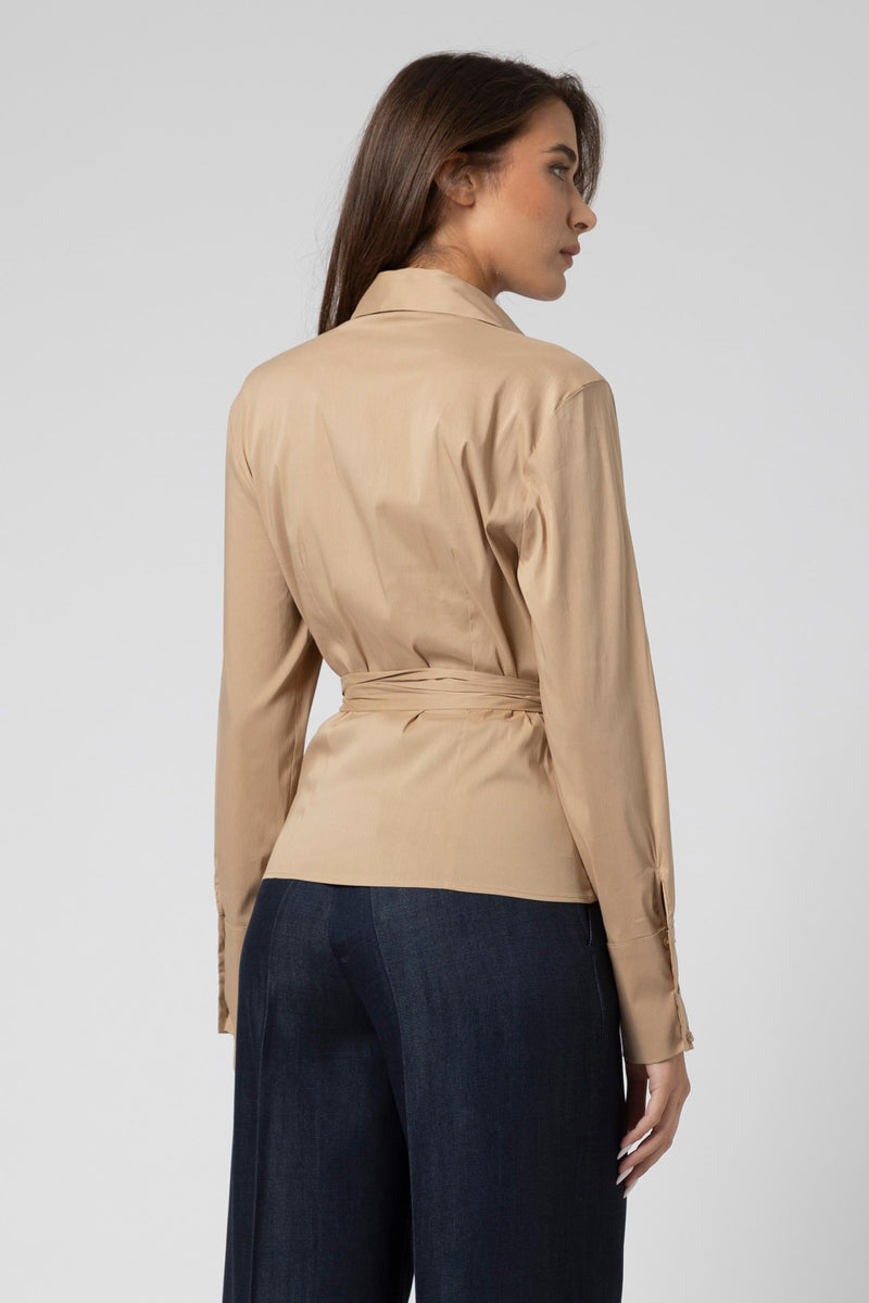 Chemise manches longues fermeture portefeuille - Chemise ERBONX