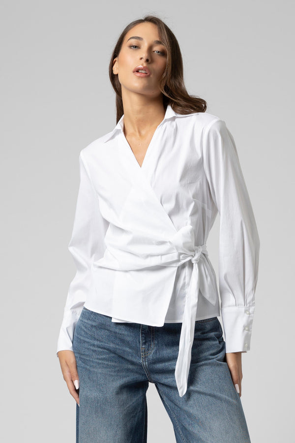 Chemise manches longues fermeture portefeuille - Chemise ERBONX
