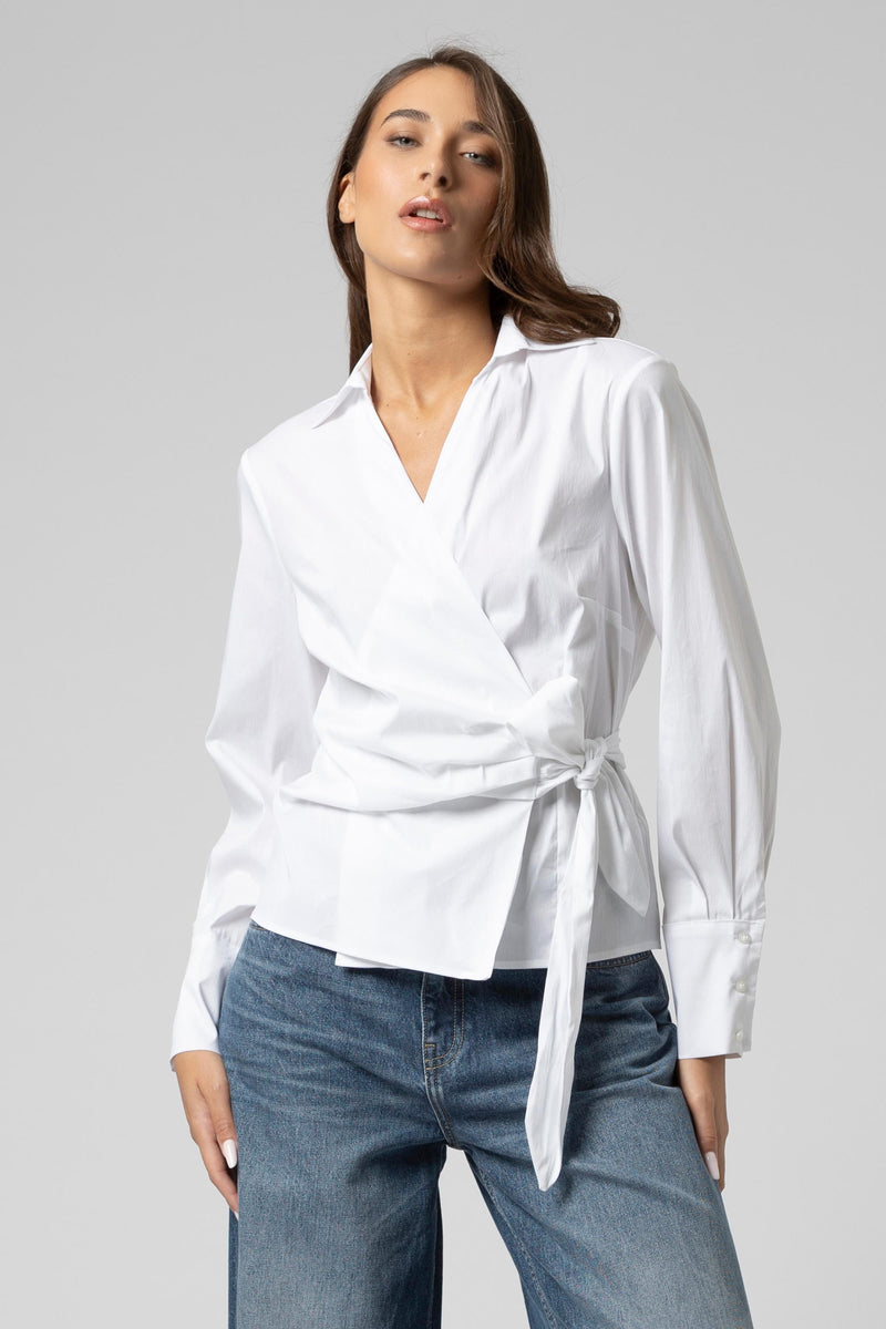 Chemise manches longues fermeture portefeuille - Chemise ERBONX