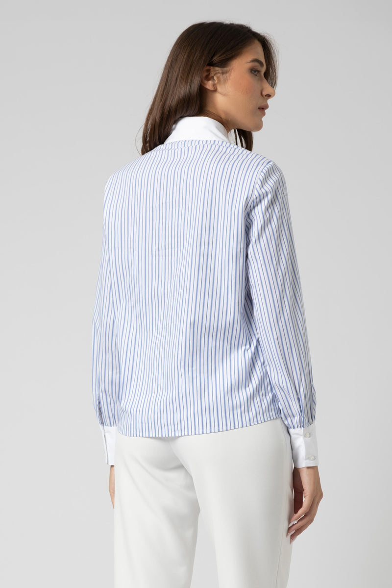 Chemise manches longues à rayures - Chemise DORTUAX