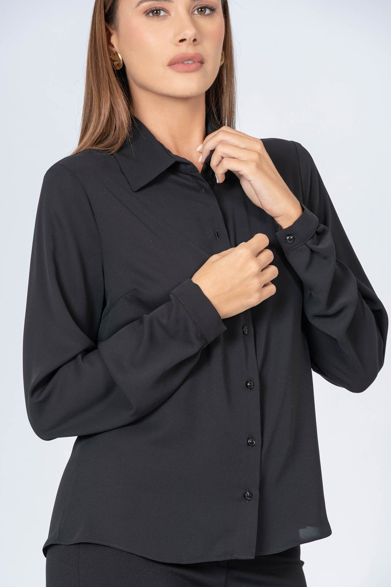 Camicia minimal con bottoni - CAMICIA TIANAX