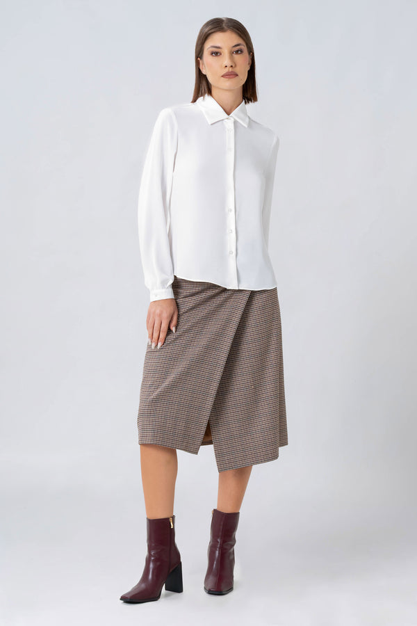 Camicia minimal con bottoni - CAMICIA TIANAX