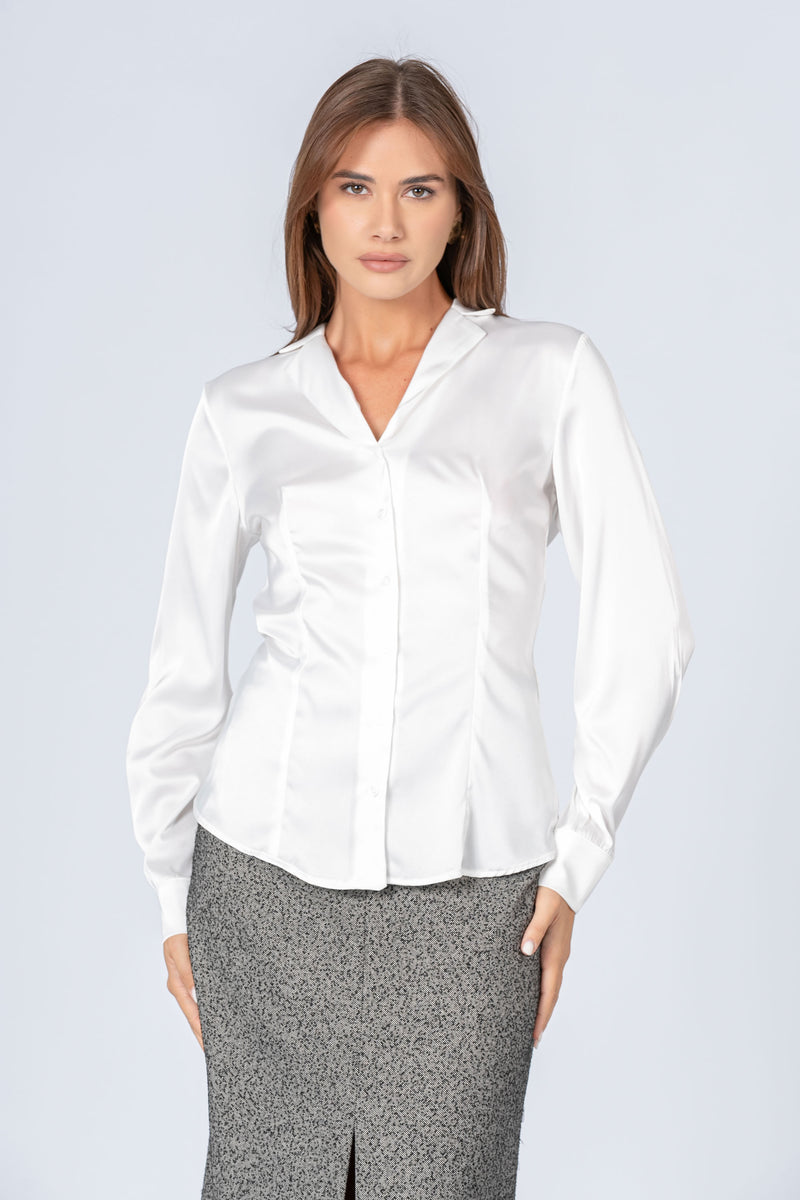 Camicia con collo a revers - CAMICIA KARLYX