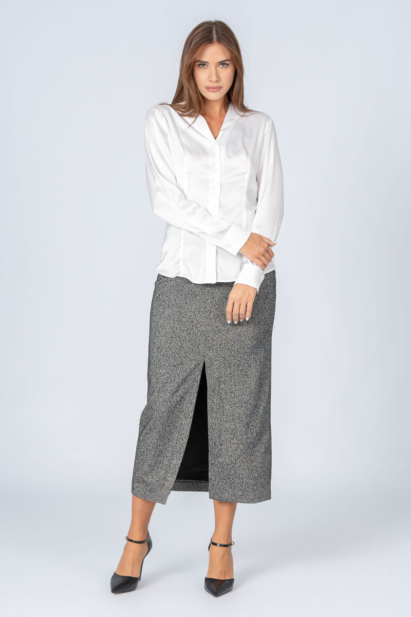 Camicia con collo a revers - CAMICIA KARLYX