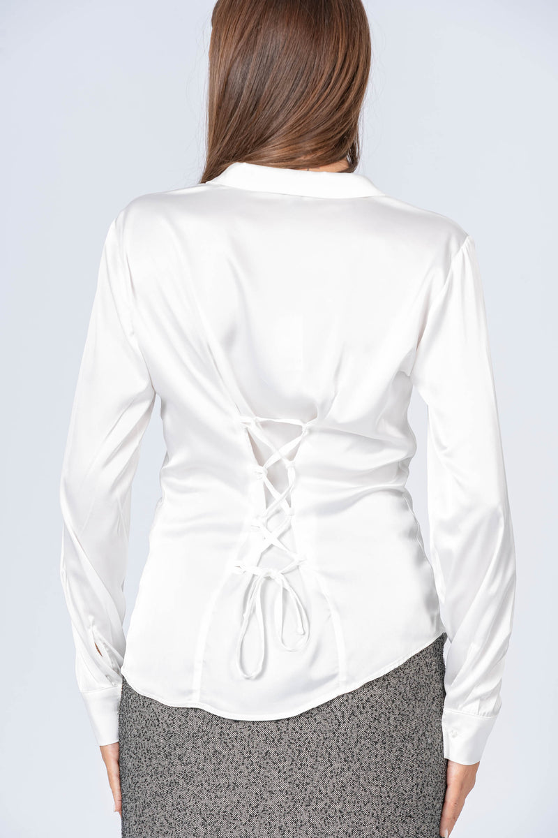 Camicia con collo a revers - CAMICIA KARLYX