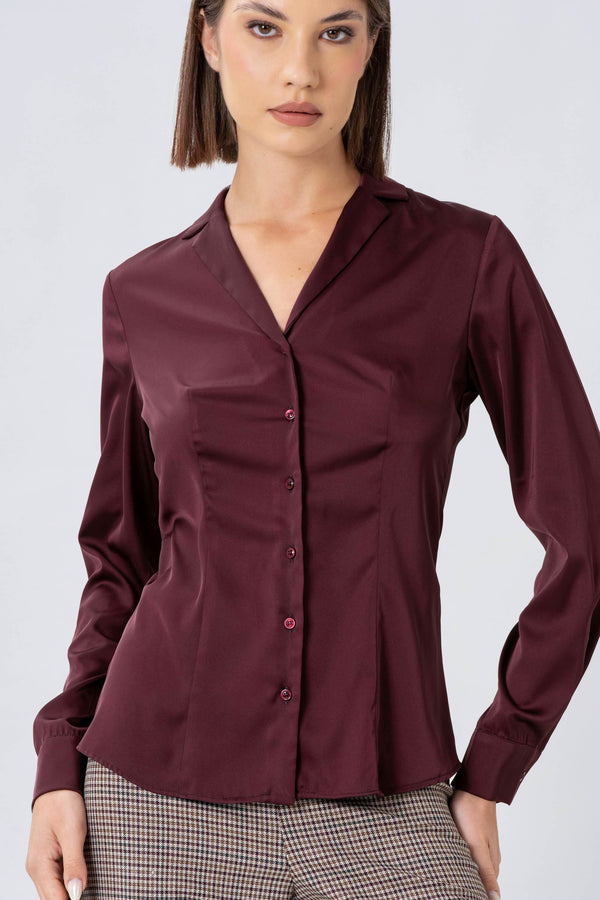 Camicia con collo a revers - CAMICIA KARLYX