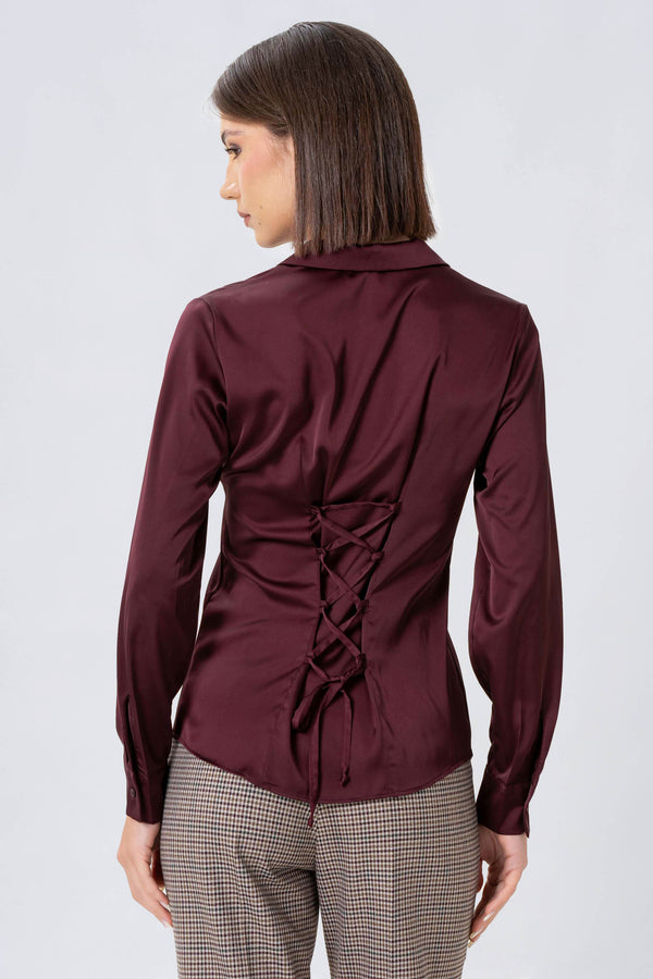 Camicia con collo a revers - CAMICIA KARLYX