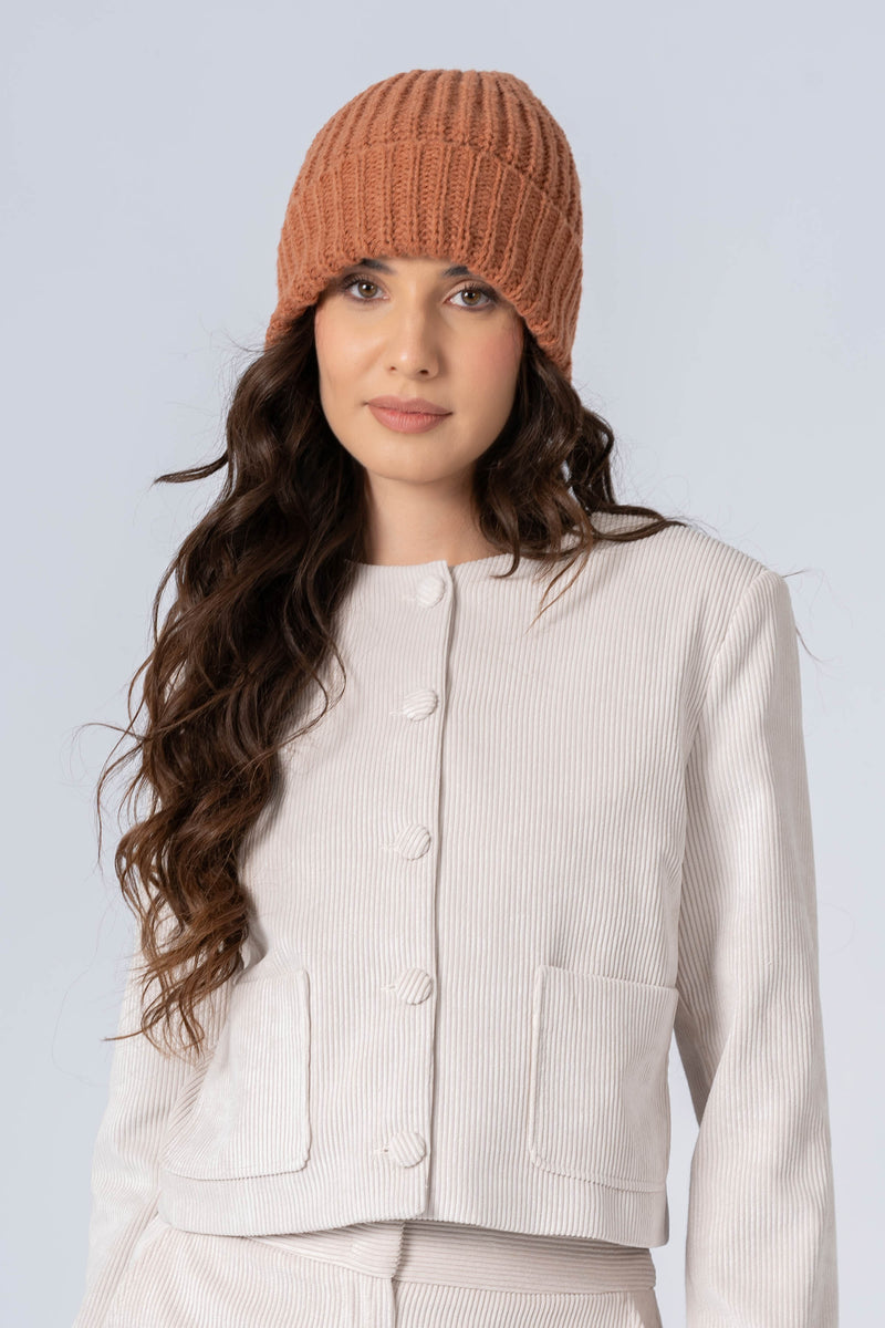 Cappello in maglia a coste - CAPPELLO MACNIX