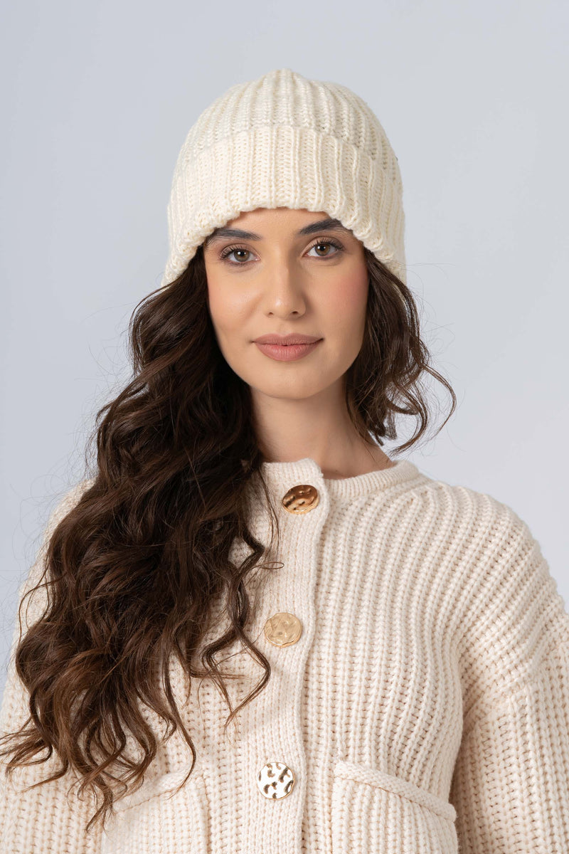 Cappello in maglia a coste - CAPPELLO MACNIX